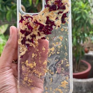 GOLD FLAKES PHONE COVER